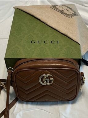 Gucci Marmont Bag Brown